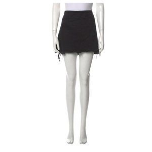 Alexander Wang Raw-Edge Mini Skirt